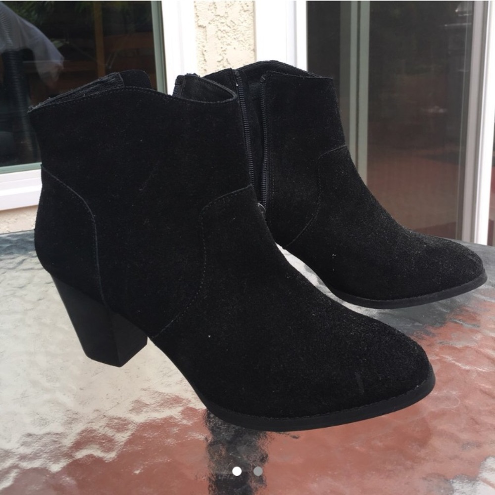 Black booties